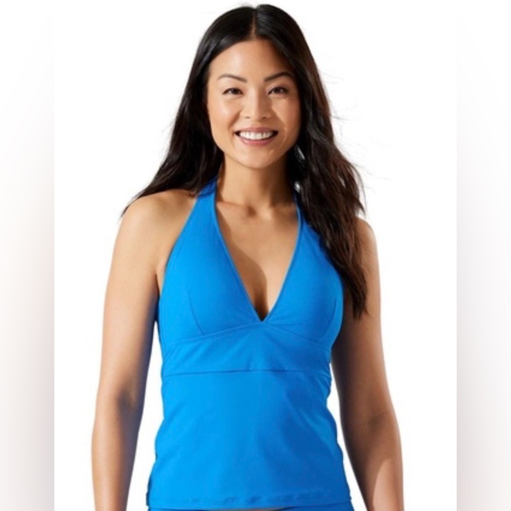Tommy Bahama Palm Modern Halter Tankini Top - Small - New
